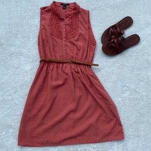 Coral Sheath Dress